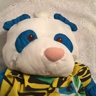 Vintage Fisher Price Puffalump Panda Bear Stuffed Plush 8053 Toy 16 