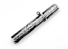 Antique Engraved Sterling Silver Chatelaine Needle Case