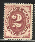 2 Mint 1 Ognh 1 Ogh Unused 2 Cent Postage Due Us 60a31