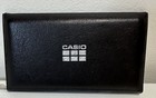 Vintage Casio Sl-100b Solar Cell 8-digit Electronic Flip Open Case Calculator
