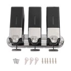 3 500ml Black Soap Dispenser Wall Mounted Liquid Bathroom Shower Hand Shampoo Us