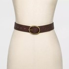 Women s Adjustable Jean Belt With Rounded Design Buckle    size Xs