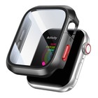 For Apple Watch Series 10 42 46mm Case Built-in Tempered Glass Screen Protector