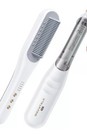 Wavytalk Pro 3-in-1 Steam Hair Straightener Brush Fast Heat Styling   Care Pearl