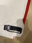 William Mcdowell-white Game Worn Houston Rockets