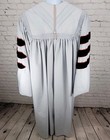 Vtg Abbott Hall Grey Unisex Religious Clergy Vestment Robe Usa Size Large L