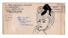 Orig 1943 Ww2 Hospitalized Soldier Letter With Art Cover - Fitzsimons Hospital