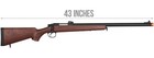 Double Bell Vsr-10 Airsoft Bolt Action Sniper Rifle  faux Wood 