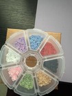Launails 3d Flower Nail Art Charms  Multicolor Flowers Collection