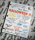 Halloween Ii Script Cast-signed - Autograph Reprints - Michael Myers - 120 Pages