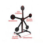 Portable Metal Target Stand Steel Shooting Target 8  Paddles Electrophoresis