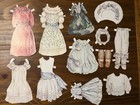 Paper Doll Collection W  Costumes Antique Doll Lot