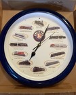 Brand New Lionel Train Wall Clock With Locomotive Train Sounds