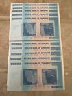                Lot Of 10 - Authentic Zimbabwe 100 Trillion Dollar Currency  Aa2008  Unc