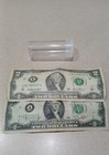 Lot Of 2 Us  2 Banknotes Two Dollar Bills - Circulated  Uncertified