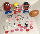 Lot Mr Mrs Potato Head Spider Spud Parts Accessories Playskool Hasbro 58 Pieces