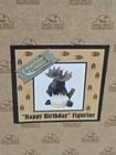 Big Sky Carvers Mountain Mooses Phyllis Driscoll Happy Birthday Figurine New 