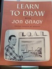 Vtg  Learn To Draw With Jon Gnagy - 1950 Booklet - Euc
