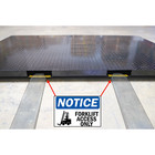 Sl-900-fa 60  X 96   5 x8   Forklift Access Industrial Floor Scales 5000 X 1 Lb