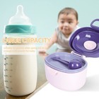 Portable Milk Powder Dispenser 1pc Baby Formula Storage Box 11oz Leak-proof F   