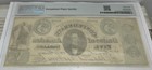 Ct-33  5 1861 Confederate States Civil War Contemporary Ctft Note Pmg 64 Epq