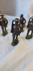 Antique Barclay   Manoil Lot  Of 4 1920s - 1930 Vintage Lead Soldiers 