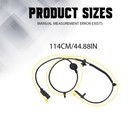 2x Front Abs Wheel Speed Sensor L  r For Buick Enclave Gmc Acadia Chevy Traverse