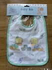 Vtg Precious Moments Baby Bib   Burp Cloth Boy Girl Abc Blocks 2001 New Nip Y2k