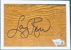 Larry Bird Signed Custom Framed Boston Garden Parquet Court Floor Piece