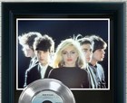 Blondie  heart Of Glass  Framed 45 Silver Record Display 