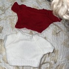 3 Teddy Bear Doll Stuffed Animal Sweaters Clothes Red White Xs Small Yellow
