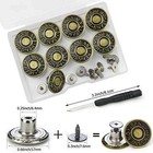 Jeans Buttons Replacement  Instant No Sew Buttons For Pants With Tool 17mm