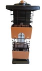 Metal Squirrel Proof Outdoors Bird Feeder 2 5 Lb Hanging Wild Bird Feeder New