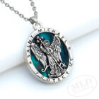 Saint St Michael Pendant Necklace  Religious Protector Medal  Alloy  18  Chain