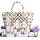 Spa Luxetique Bath Gift Sets For Women Christmas  15 Pcs Lavender Spa Baskets Fo