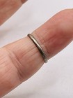 Vintage Sterling Silver Baby Ring Child Tiny Band Ring