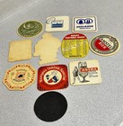 Lot Of 10 Vintage Foreign Beer Coasters Amstel Astra Tuborg Germany Denmark