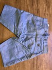 Baby Blue Unisex Leather Lederhosen  edelnice Trachtenmode 