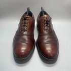 Johnston   Murphy Aristocraft Men s Size 9 5 C Leather Brown Brogue Oxford Shoes