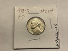 1943 D Jefferson Key Date World War Ii Silver Nickel In Bu Condition 071226 05tk