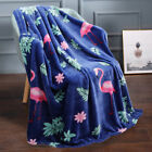 Super Soft Luxurious Plush Fleece Throw Blanket Light Weight For Sofa Bed Couch