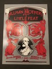 Signed Allman Brothers Band Poster    91 Santa Barbara Widespread Panic Gov   t Mule