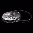 10 Guardhouse 40mm Airtight Coin Capsules For 1 Oz Australia Perth Mint Silver