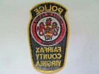 Vintage Fairfax County Virginia Police Patch Shoulder Unused Nos 5936