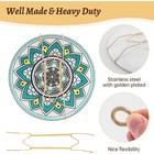 3 Pieces Plate Hangers For The Wall Suitable For 6-8 Inch Invisible Wire Deco   