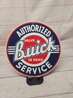 Buick Valve In Head Authorized Service Porcelain Sign Vntg Ande Rooney Inc 1986 