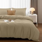 Luxury 3 Piece Bed Cover Set Duvet Quilt Cover Pillow Shams Twin Queen King