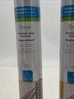 New Lot Of 2 Cricut Strongbond Everyday Iron On Vinyl Sheets Crafts Decor Silver