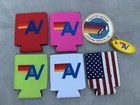 Aviator Nation Koozies  Vinyl Sticker And Floatie Keychain - Laguna Beach