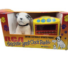Nos Rare Vintage Rca Dog-gone Great Clock Radio  Rp-3601k9 Am fm Snooze 1996 New